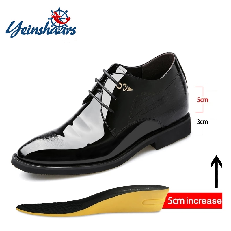 Young Men Formal Wear - Zapatos de vestir de charol para
