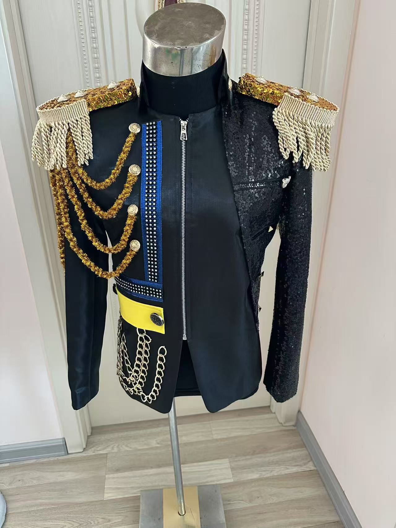 Men'S Formal Wear - Nuevo Chaqueta real con borlas para