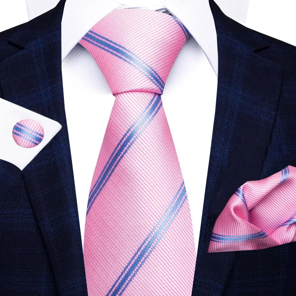 Men Formal Wear With Scarf - Corbata de seda de poliéster de