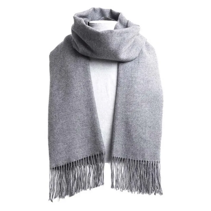 Men Formal Wear With Scarf - Botvotee-bufanda de Cachemira de imitación de