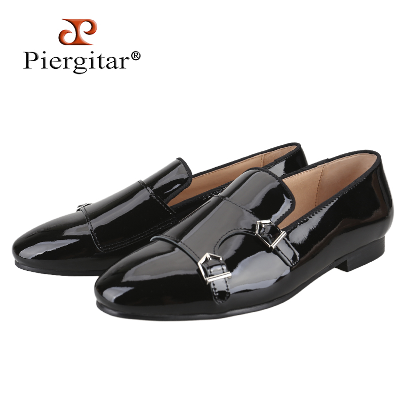 Men'S Formal Wear - Piergitar, nuevos zapatos de monje doble