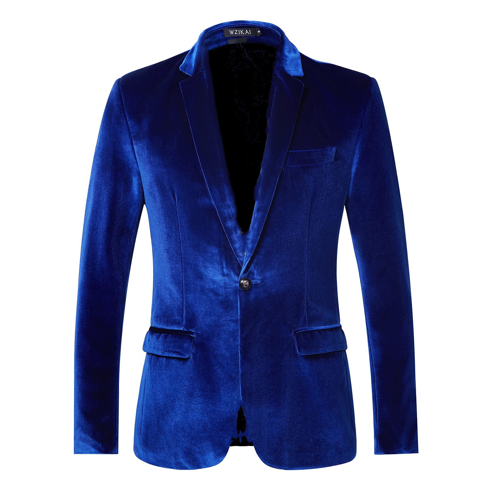 Men'S Gothic Formal Wear - Blazer de Terciopelo para Hombre, Corte
