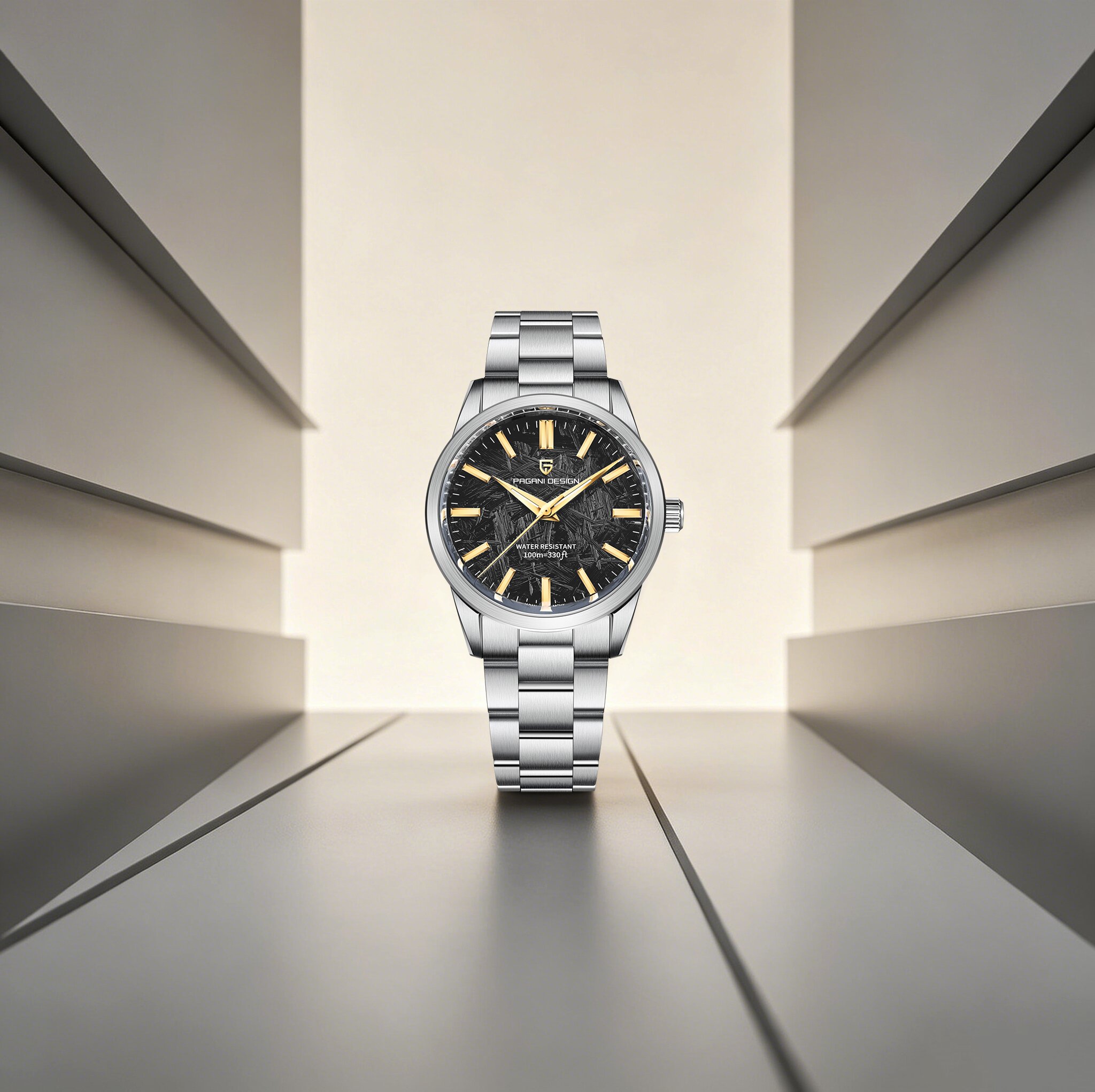 Men Formal Wear Top - Reloj de Cuarzo PAGANI DESIGN para