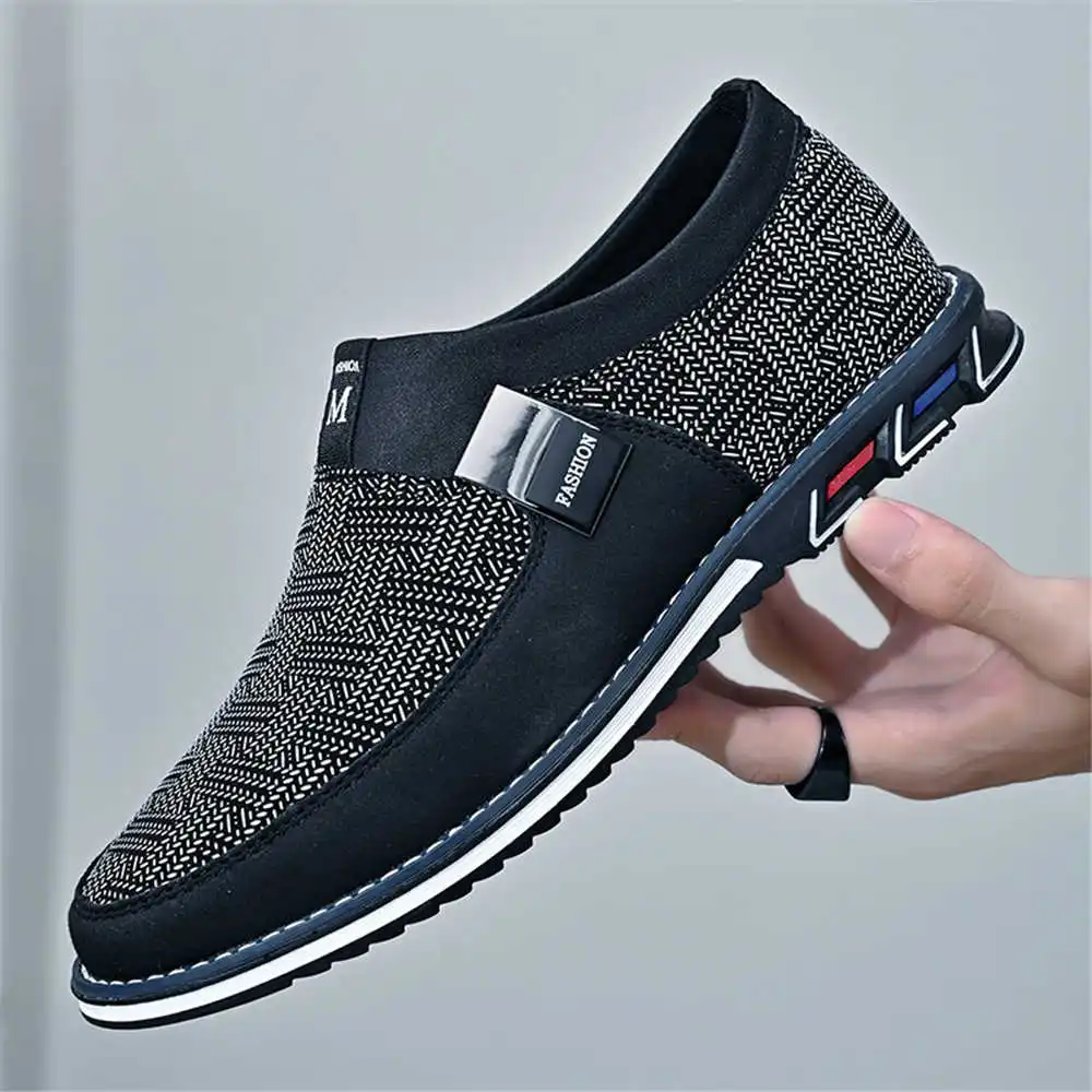 Men'S Semi Formal Office Wear - Azul oscuro 44-45 zapatos de verano