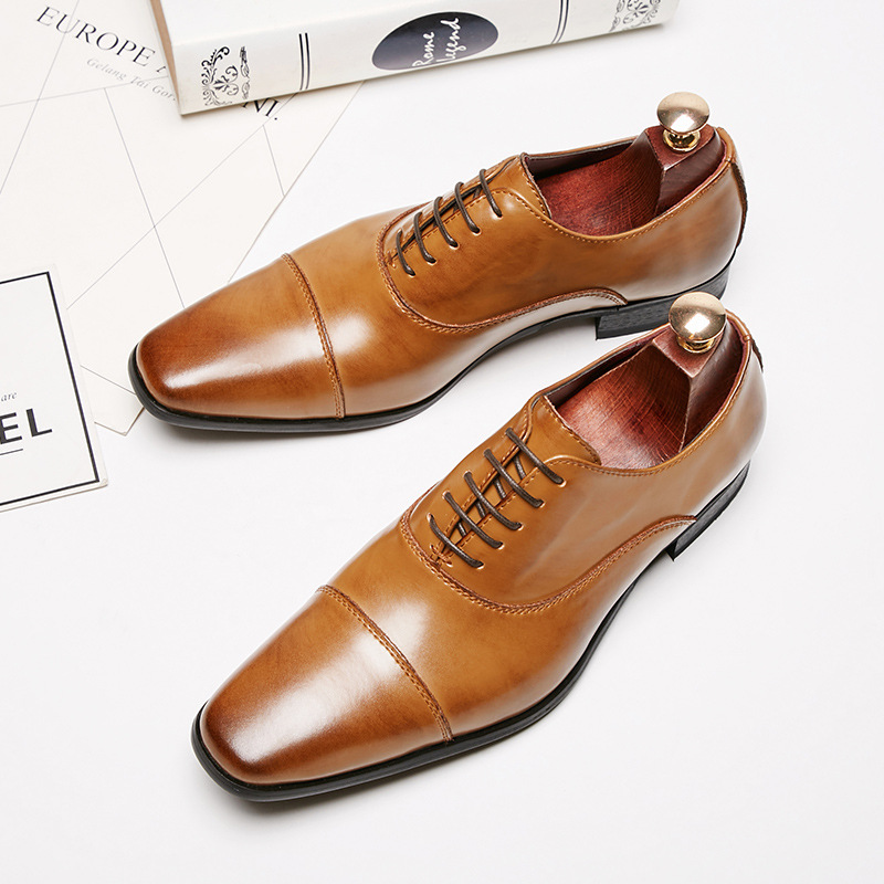 Young Men Formal Wear - 2025 negocios nueva moda zapatos de