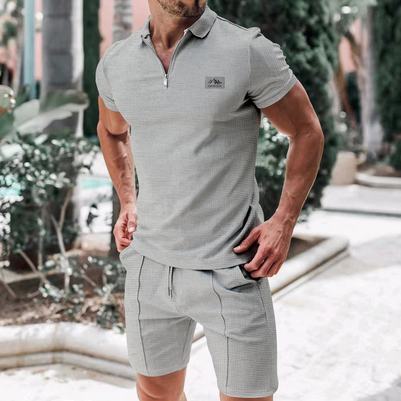 Mens Formal - Conjunto de Traje Estilo Europeo para