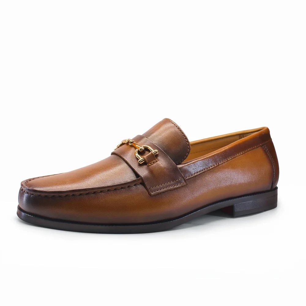 Mens Formal - Mocasines para hombre, zapatos de vestir