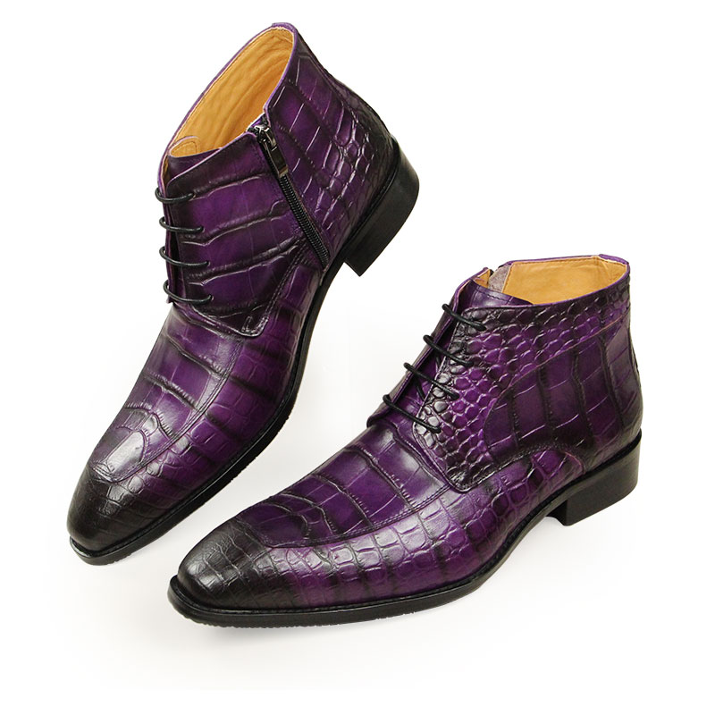 Botines de piel de vaca pura p - Men Formal Wear With Boots reseña y precio
