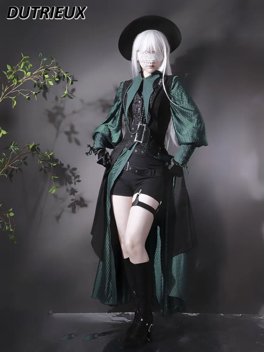 Traje Elegante Japonés Gótico  - Slim Fit Suit Set reseña y precio