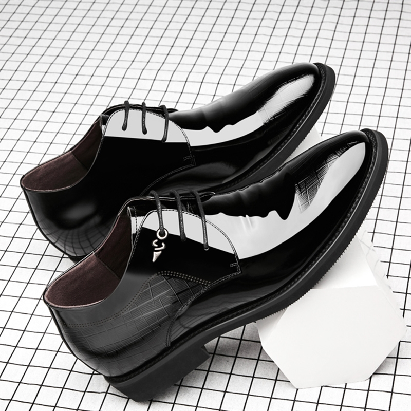 Zapatos de vestir de charol pa - Young Men Formal Wear reseña y precio