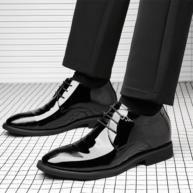 Zapatos de vestir de charol pa - Young Men Formal Wear reseña y precio