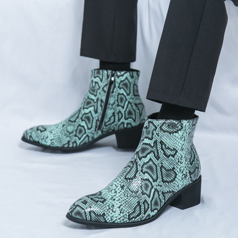 Botines de vaquero con estampa - Men Formal Wear With Boots reseña y precio