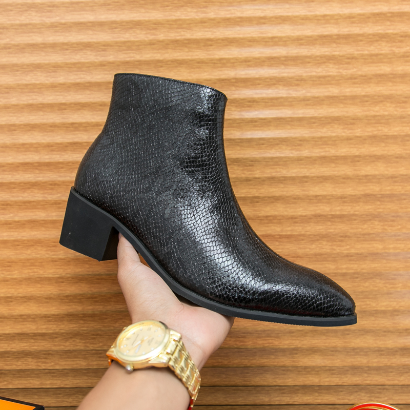 Botines de vaquero con estampa - Men Formal Wear With Boots reseña y precio