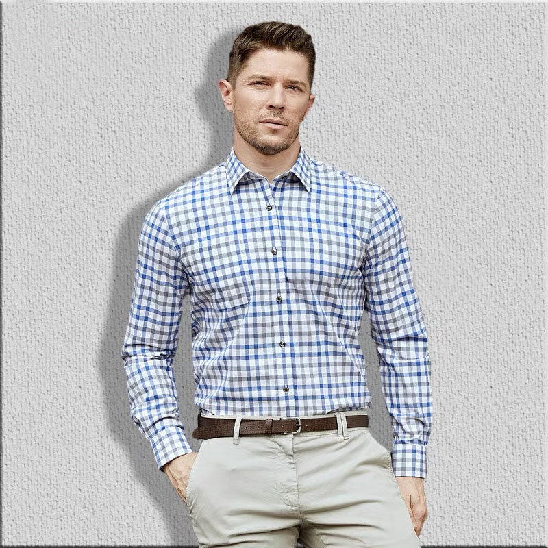 Camisa de manga larga para hom - Men Formal Wear Top reseña y precio