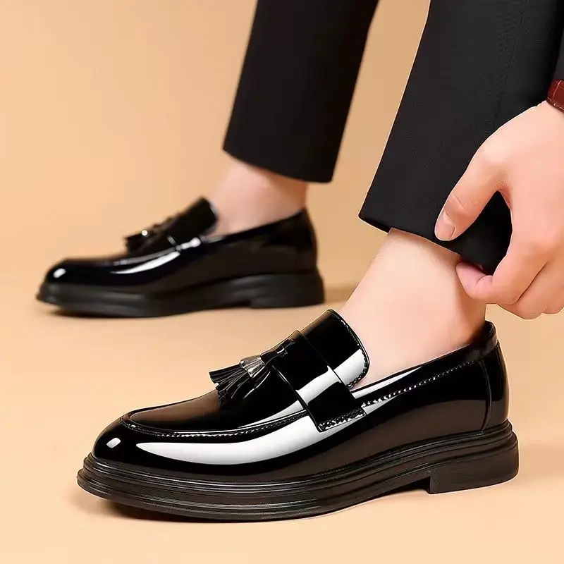 Zapatos de vestir de charol pa - Young Men Formal Wear reseña y precio