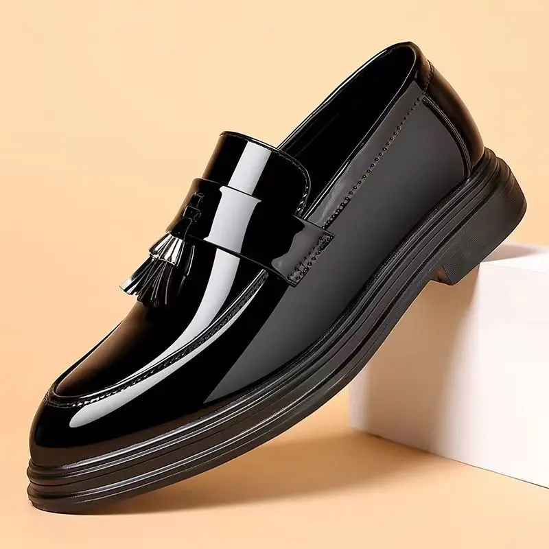 Zapatos de vestir de charol pa - Young Men Formal Wear reseña y precio