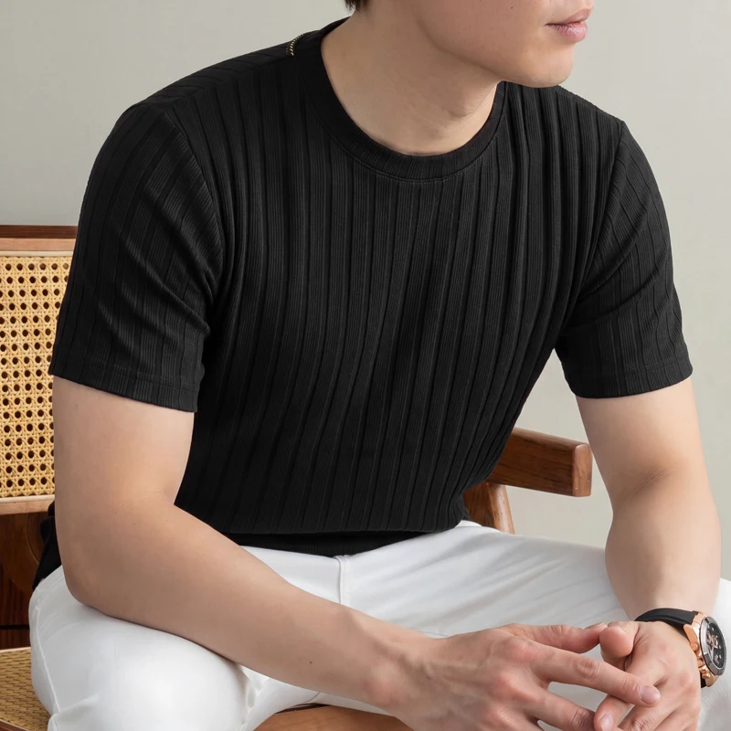 Camiseta Casual de Negocios co - Young Men Formal Wear reseña y precio