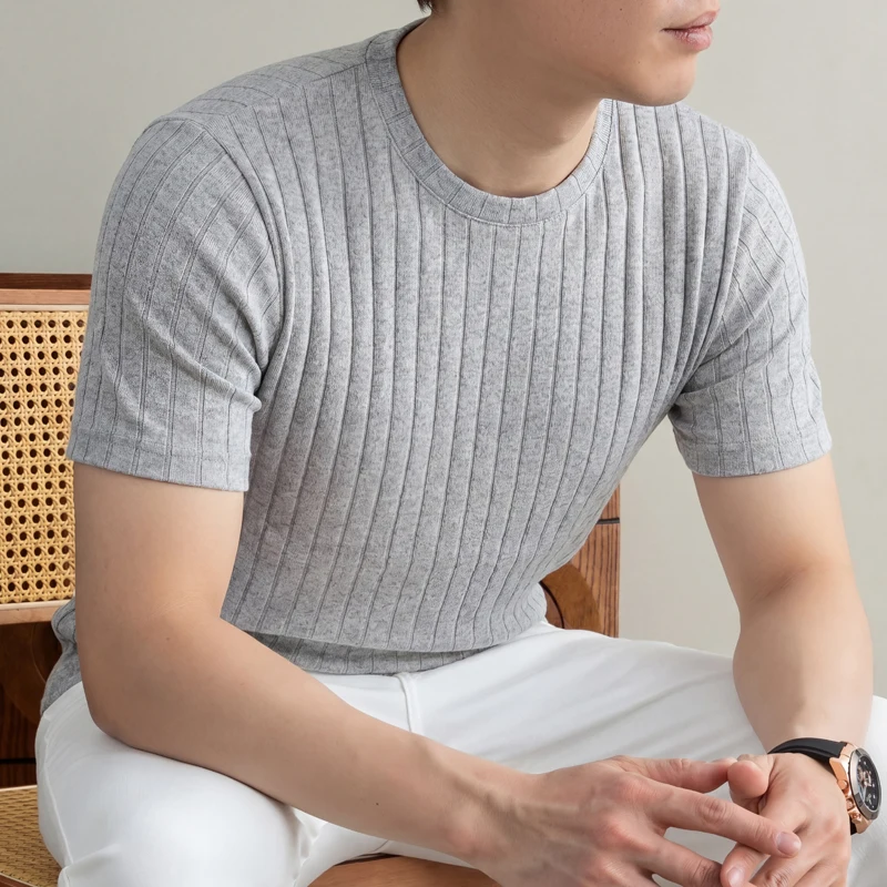 Camiseta Casual de Negocios co - Young Men Formal Wear reseña y precio