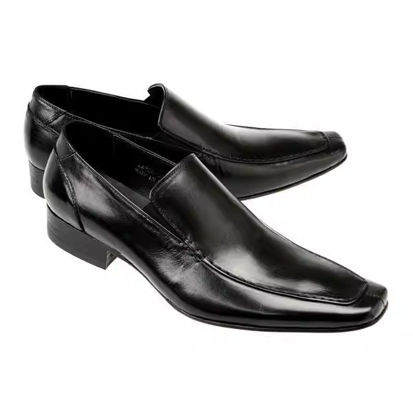 Zapatos de cuero puntiagudos d - Men'S Formal Style reseña y precio