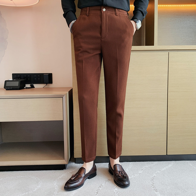 Pantalones formales de negocio - Young Men Formal Wear reseña y precio