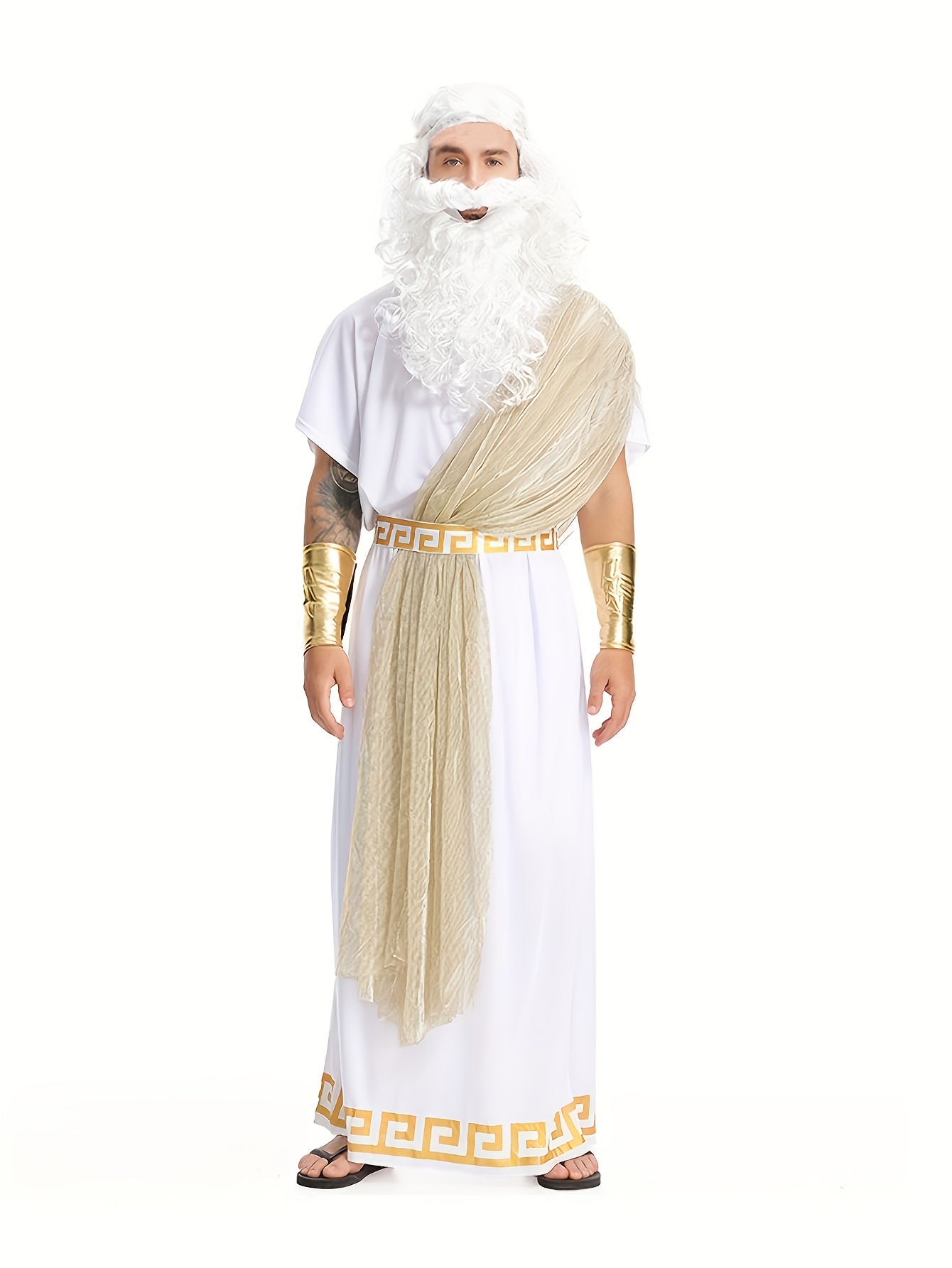 Disfraz de Zeus, Dios Griego,  - Mens Formal reseña y precio