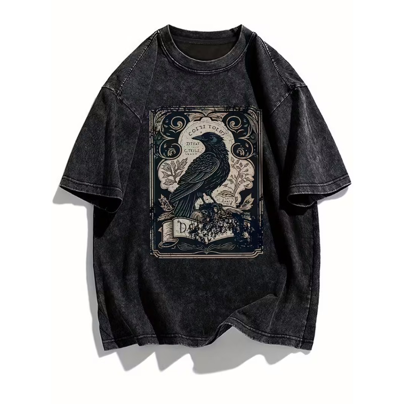 Camiseta Vintage con Estampado - Men'S Gothic Formal Wear reseña y precio