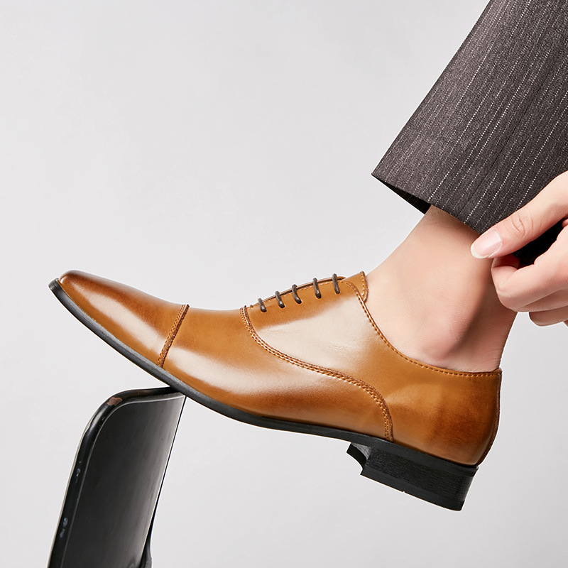 2025 negocios nueva moda zapat - Young Men Formal Wear reseña y precio