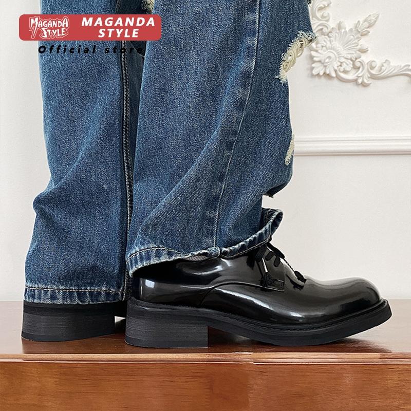 Zapatos Oxford de cuero vacuno - Men Formal Wear Top reseña y precio