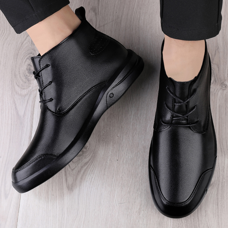 Famosos botines de lujo, zapat - Men Formal Wear With Boots reseña y precio
