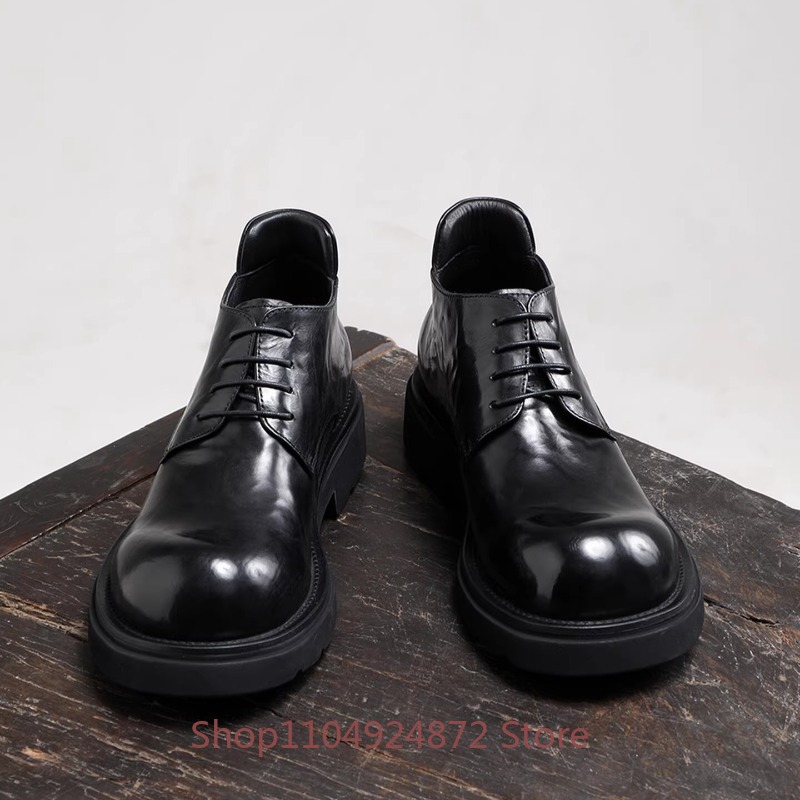 Zapatos Derby de Punta Redonda - Men'S Formal Style reseña y precio