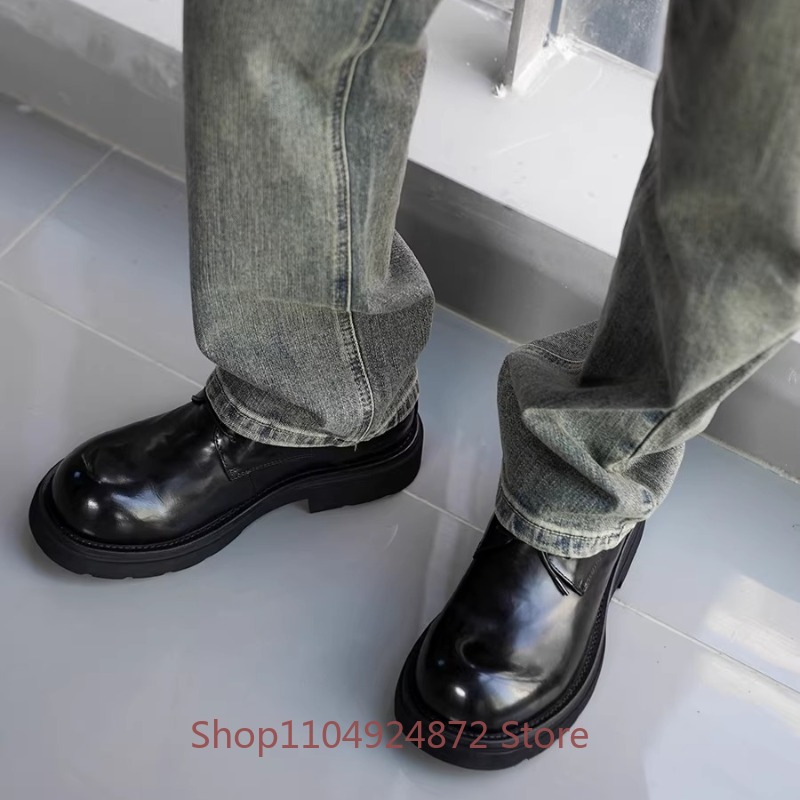 Zapatos Derby de Punta Redonda - Men'S Formal Style reseña y precio
