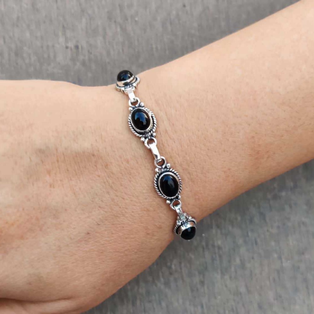Pulseras Ajustables de Plata c - Men'S Gothic Formal Wear reseña y precio