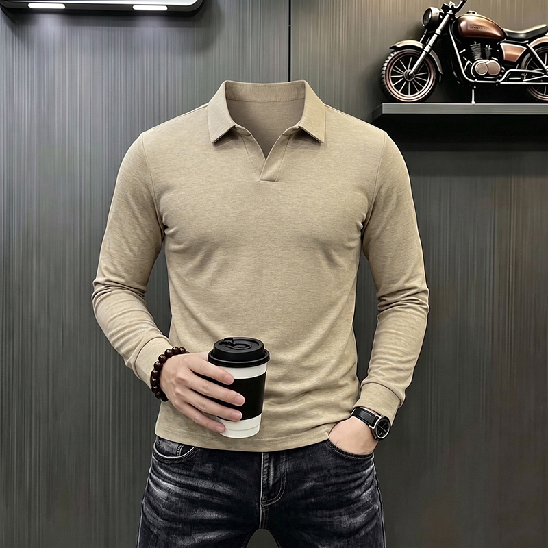 Camiseta de Manga Larga Casual - Mens Formal reseña y precio