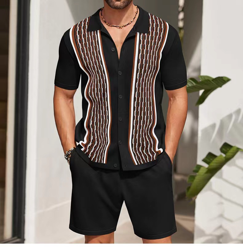 Conjuntos de camisas simples p - Men'S Formal Beach Wear reseña y precio