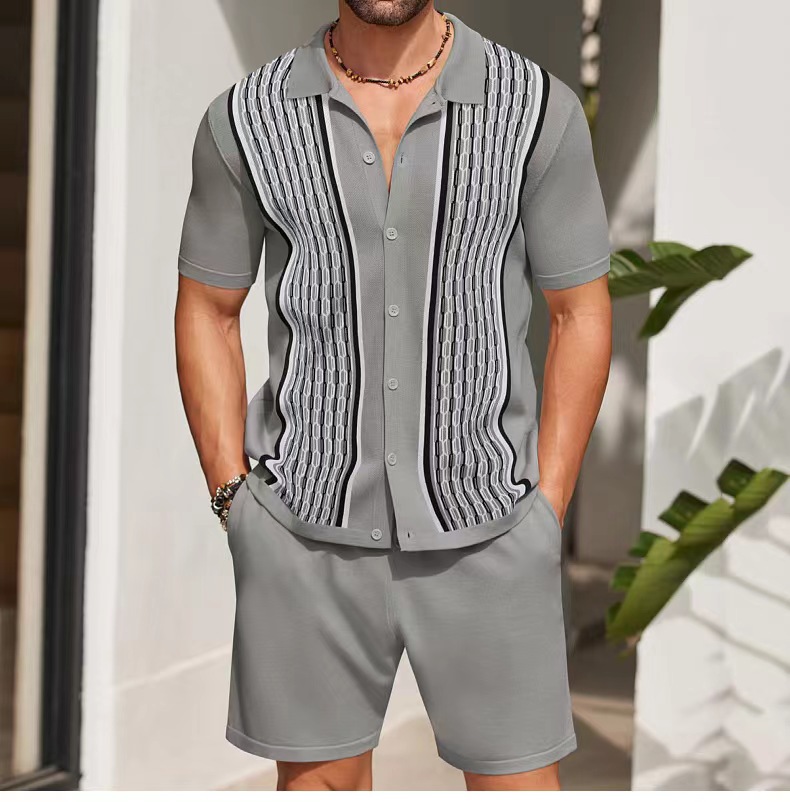 Conjuntos de camisas simples p - Men'S Formal Beach Wear reseña y precio