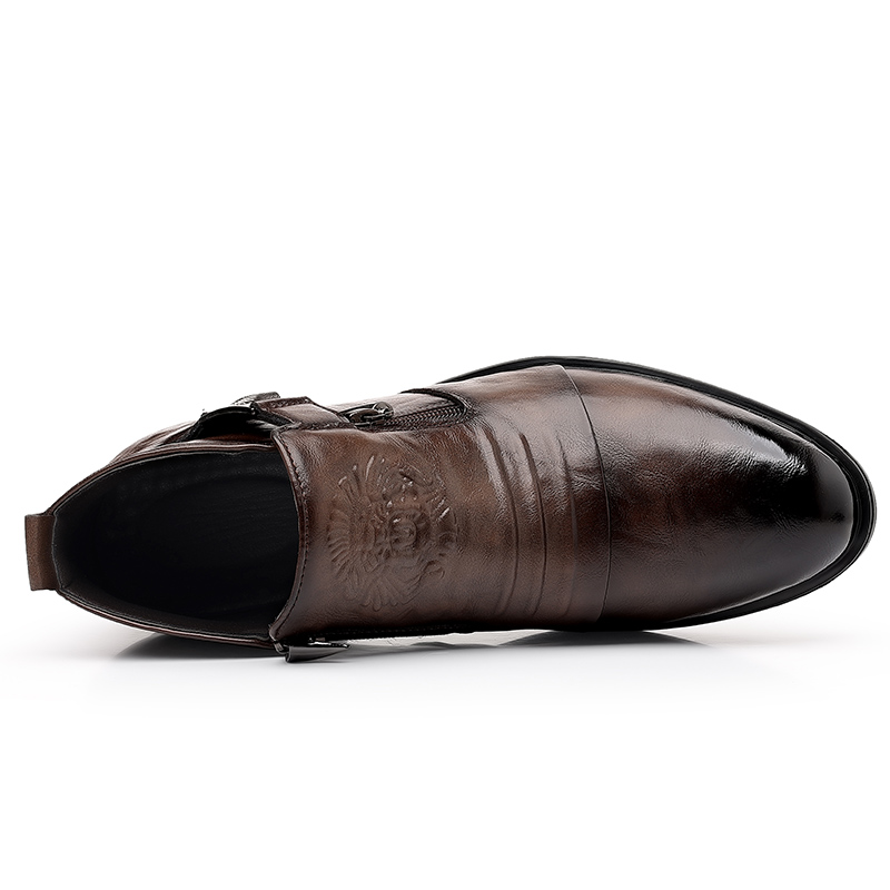 Zapatos de vestir con cremalle - Men Formal Wear With Boots reseña y precio