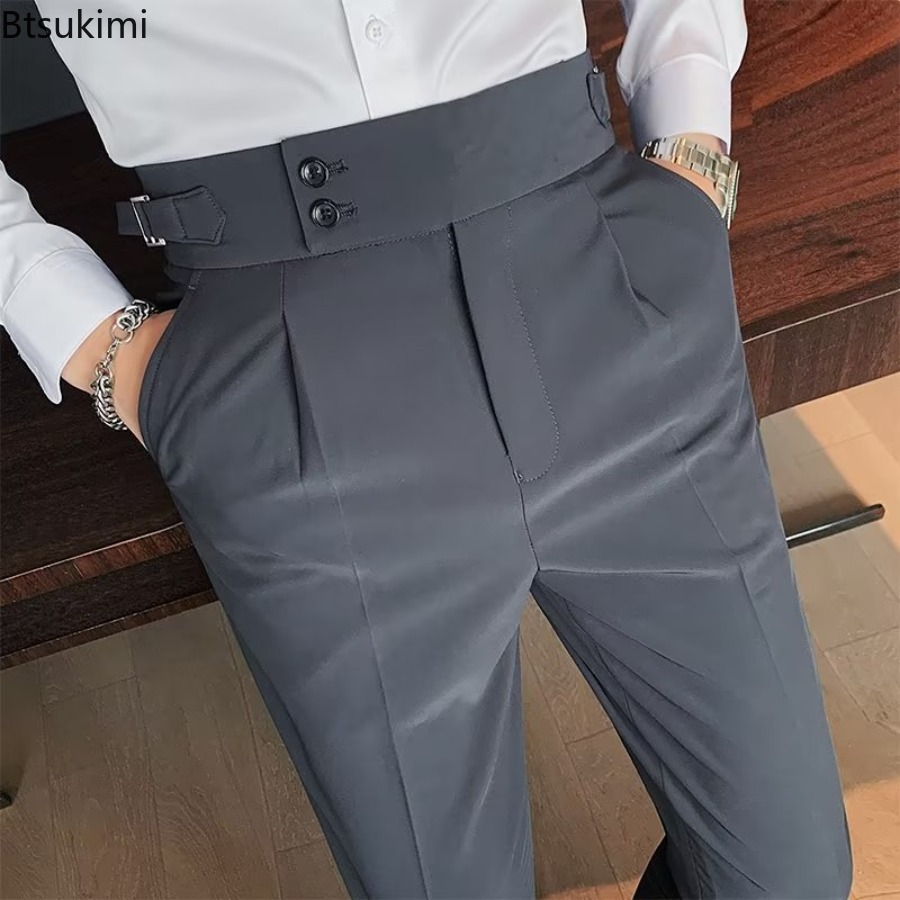 Nuevo 2026 pantalones de traje - Young Men Formal Wear reseña y precio